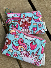 Load image into Gallery viewer, Coin Purse- Unicorn Cat with Clasp
